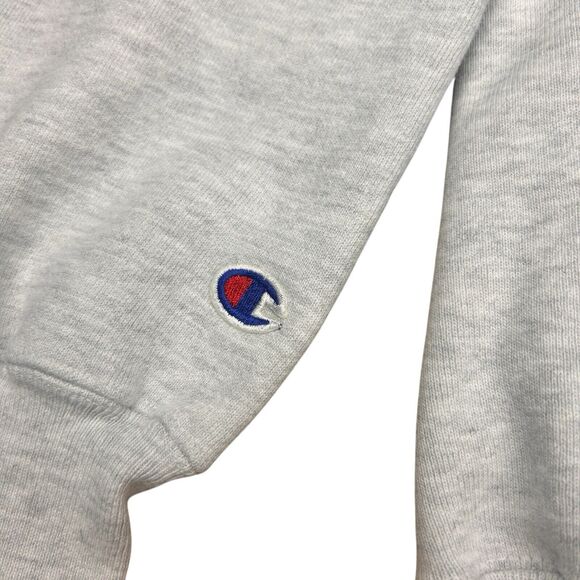 Vintage 90s Medium Notre Dame Irish Champion Reverse Weave Gray Sweatshirt - Picture 8 of 8